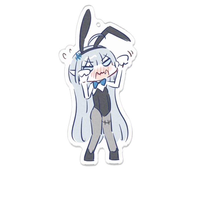 魔王ちゃん(バニー)_アクリルキーホルダー