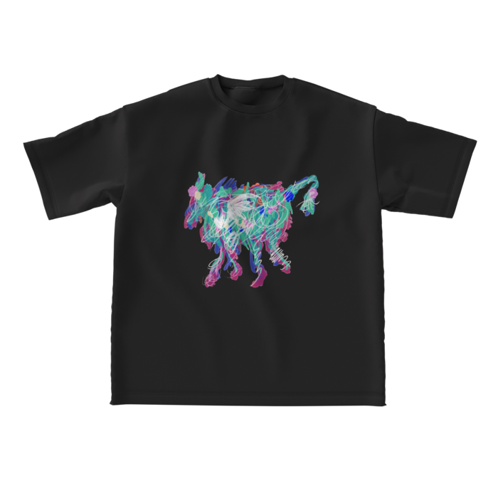 ビッグシルエットTシャツ - L - 正面