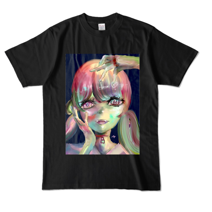 カラーTシャツ - L - ブラック (濃色)