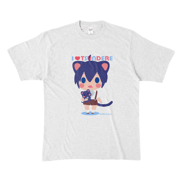 カラーTシャツ(淡色) - XL - アッシュ