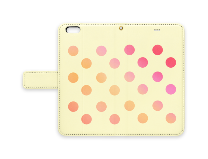手帳型iPhoneケース - iPhone6 Plus - ストラップ穴 あり