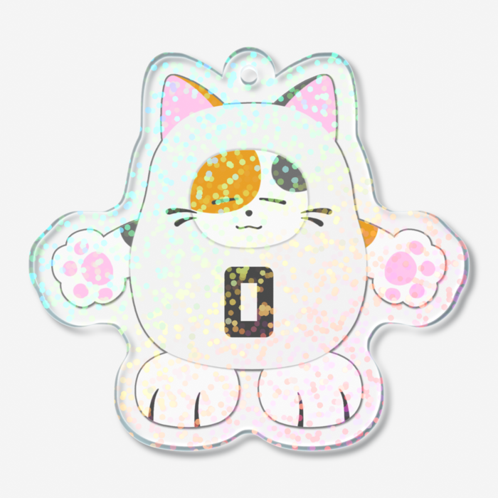 レンのキラキラしたアクリルキーホルダー