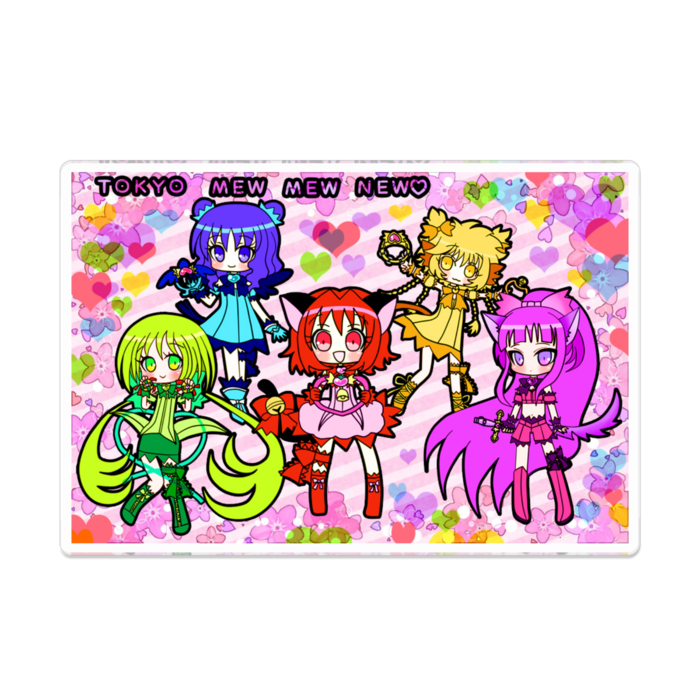 アクリルバッジ - 100 x 100 (mm)