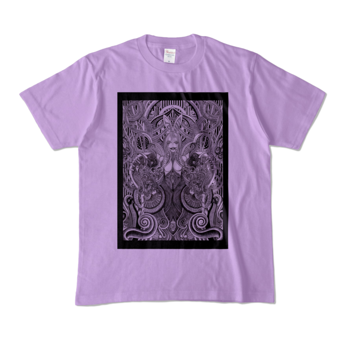 カラーTシャツ - M - ライトパープル (淡色)