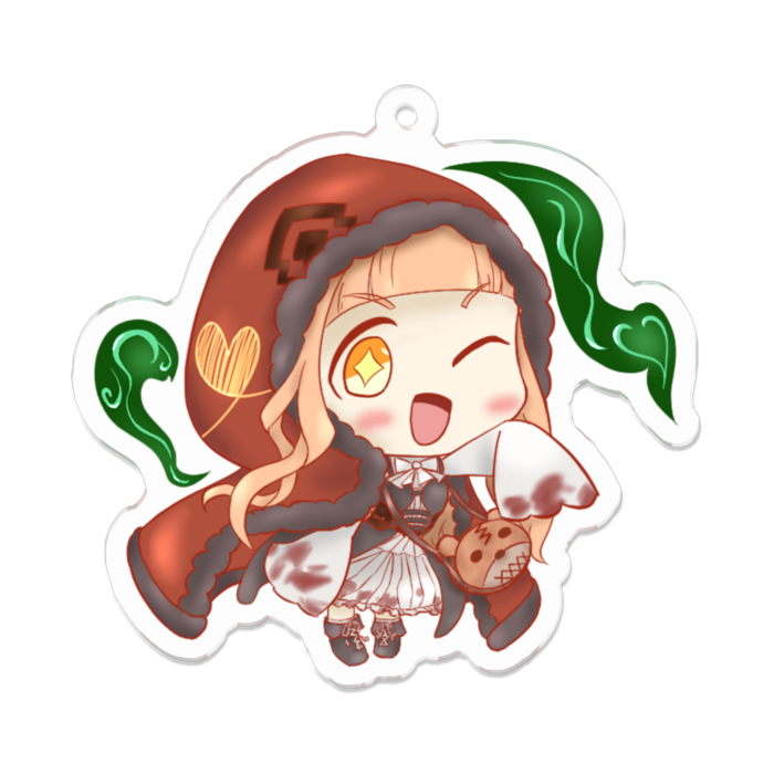 アクリルキーホルダー - 70 x 70 (mm)