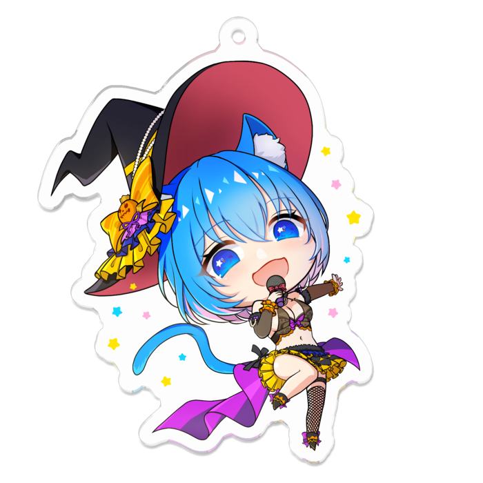 アクリルキーホルダー - 70 x 70 (mm)