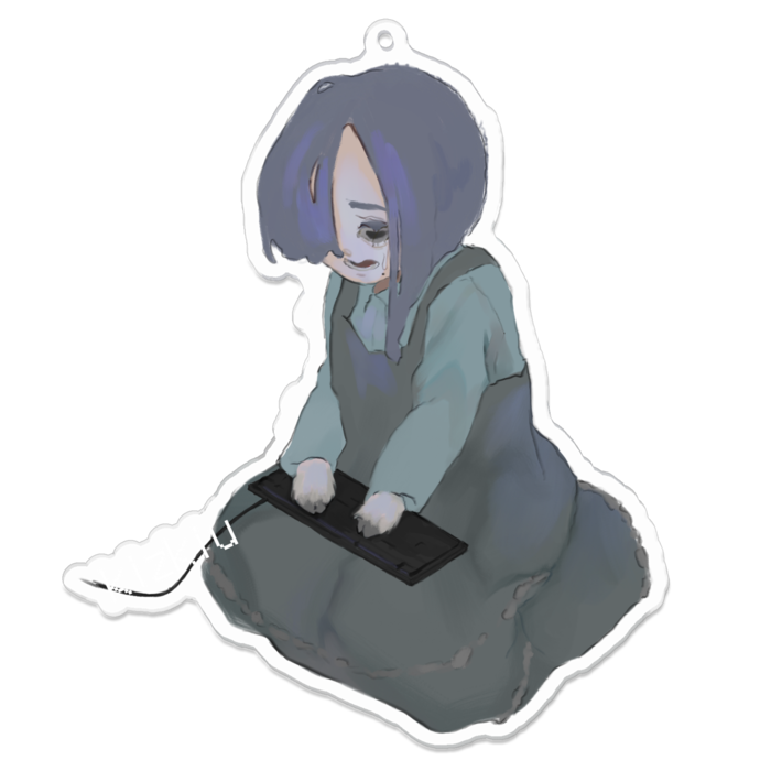 アクリルキーホルダー - 100 x 100 (mm)