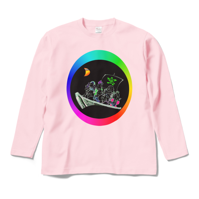 ロングスリーブTシャツ - M - ライトピンク