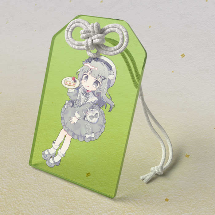 アクリルお守り - 50 × 80mm(6)