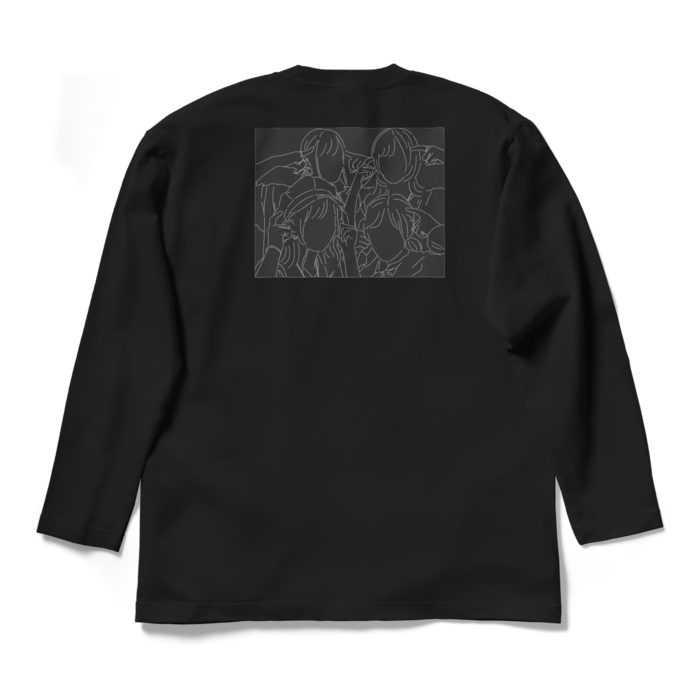 ロングスリーブTシャツ - L - ブラック