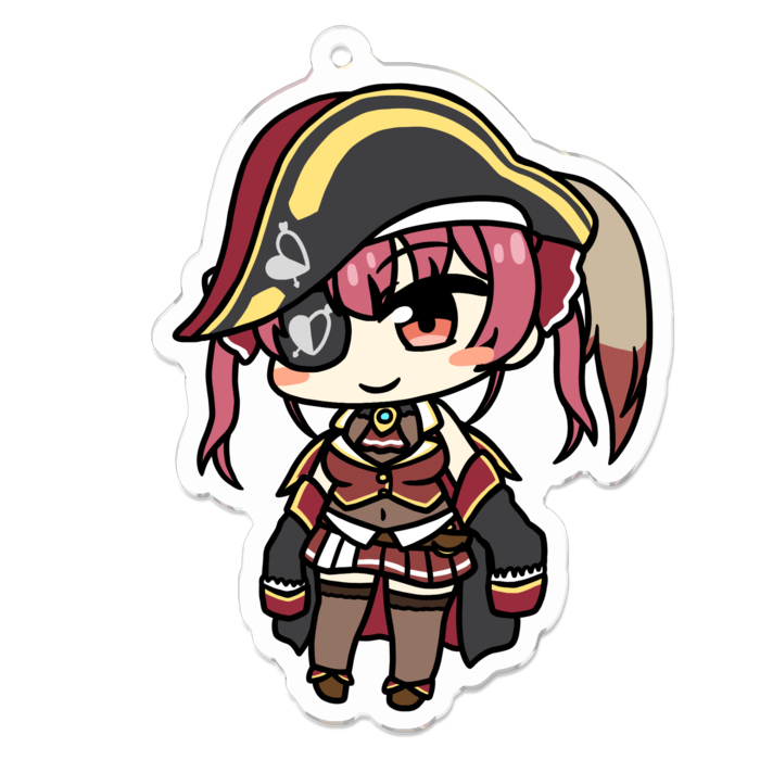 アクリルキーホルダー - 70 x 70 (mm)