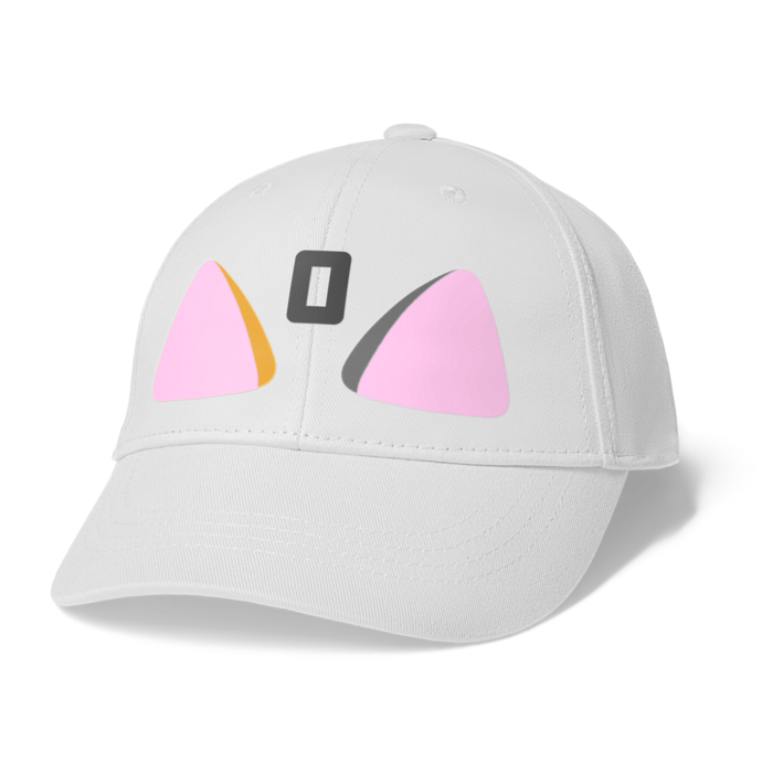 レンみたいなキャップ - ホワイト