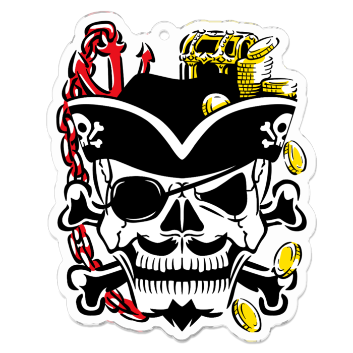 アクリルキーホルダー 70 x 70 (mm)