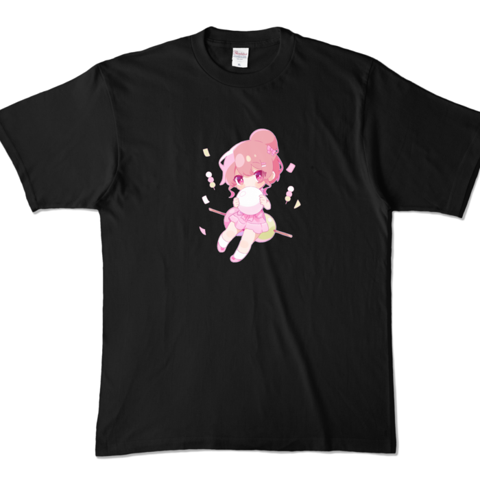 カラーTシャツ - XL - ブラック (濃色)