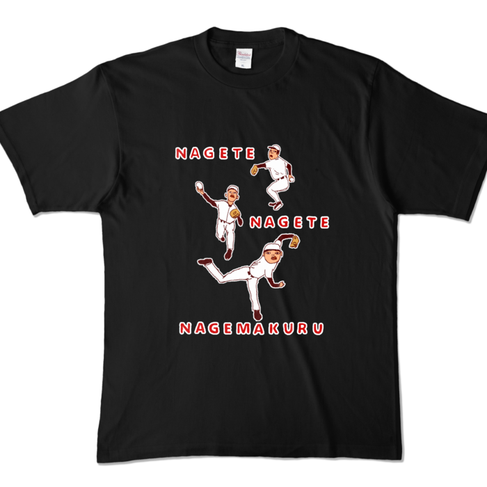 カラーTシャツ - XL - ブラック (濃色)