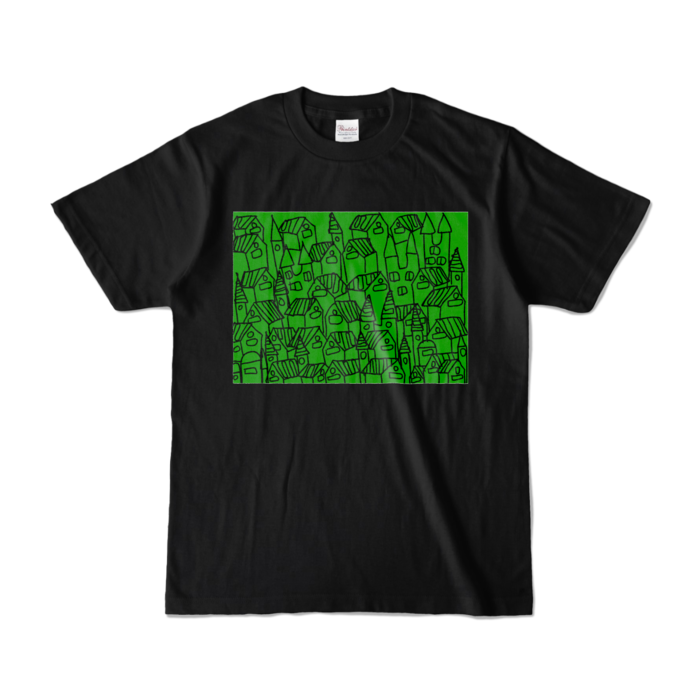 カラーTシャツ - S - ブラック (濃色)
