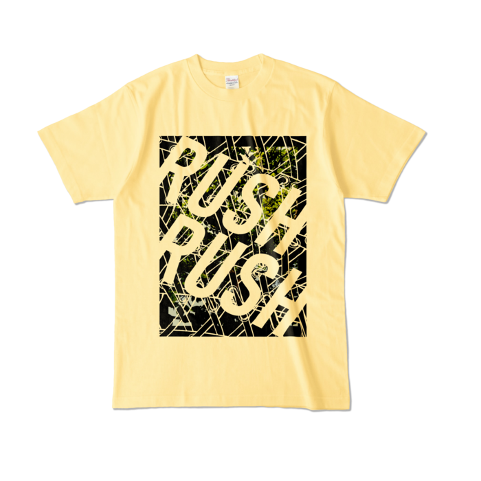 カラーTシャツ - L - ライトイエロー (淡色)