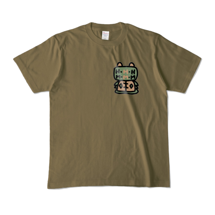 カラーTシャツ - M - オリーブ (濃色)