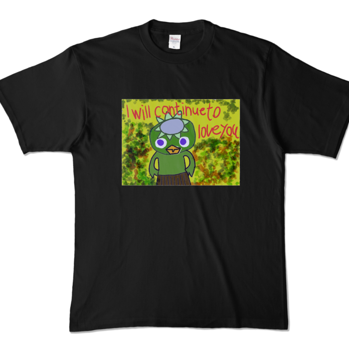 カラーTシャツ - XL - ブラック (濃色)