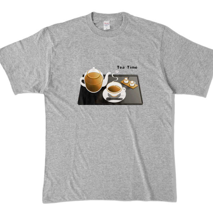 カラーTシャツ　灰色　XL