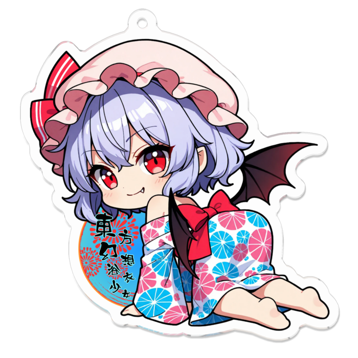 アクリルキーホルダー - 70 x 70 (mm)