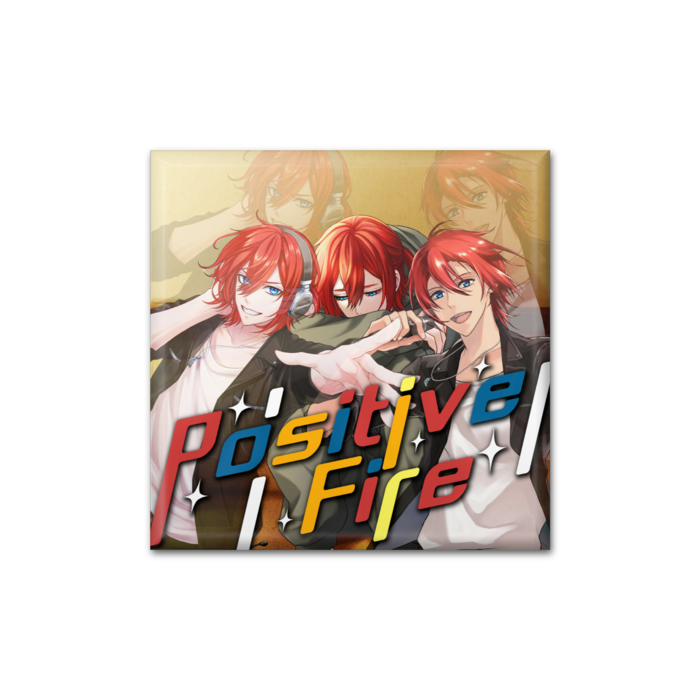 缶バッジ - 四角形40mm