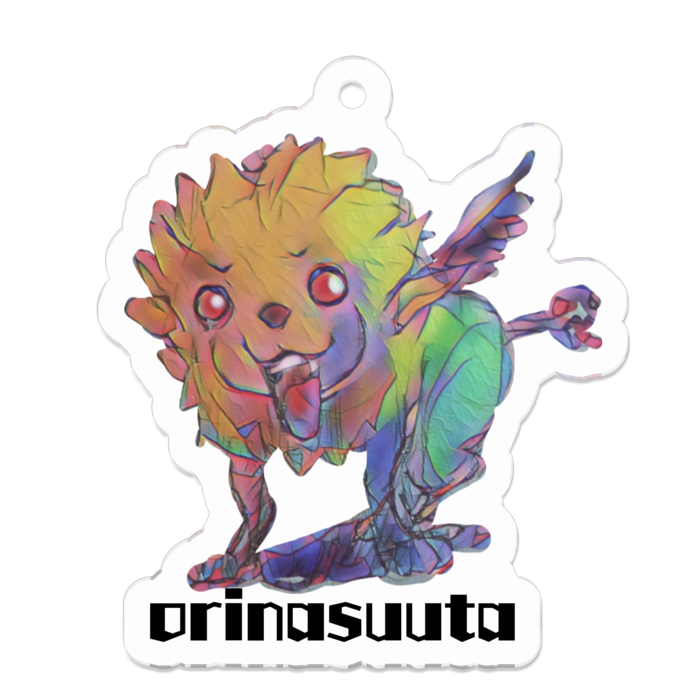 アクリルキーホルダー - 50 x 50 (mm)