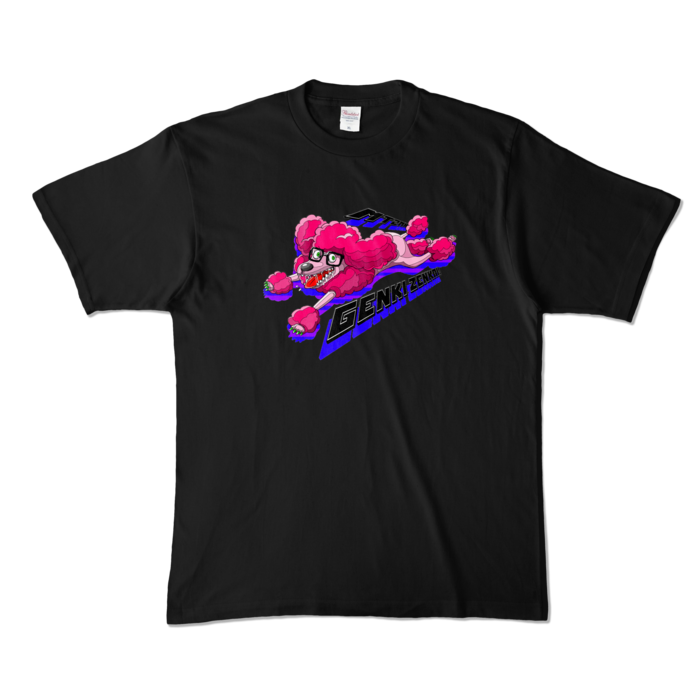 カラーTシャツ - XL - ブラック (濃色)