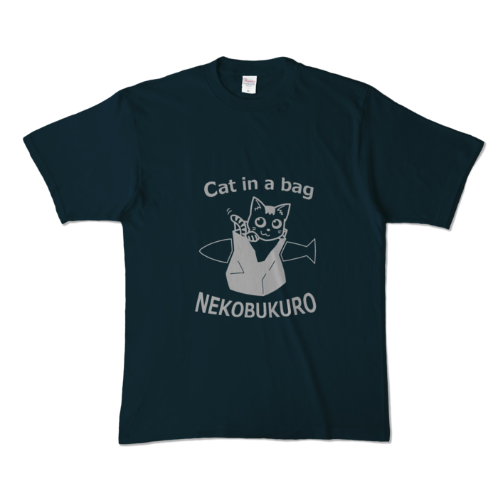 カラーTシャツ - XL - ネイビー (濃色)