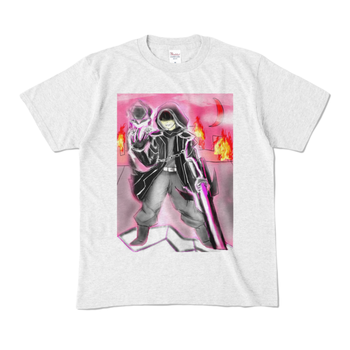 カラーTシャツ - M - アッシュ (淡色)