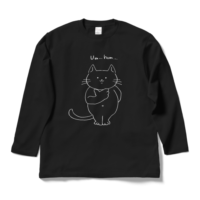 ￤ロングスリーブTシャツ￤L - ブラック￤