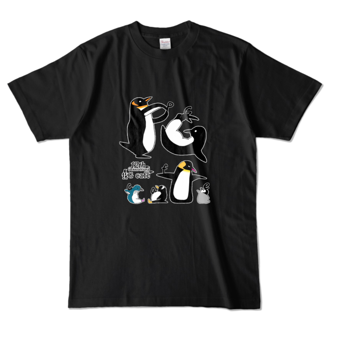カラーTシャツ - L - ブラック (濃色)