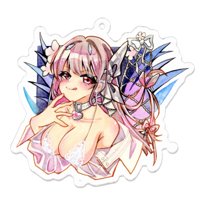 アクリルキーホルダー - 70 x 70 (mm)