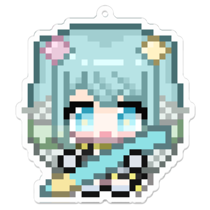 アクリルキーホルダー - 70 x 70 (mm)