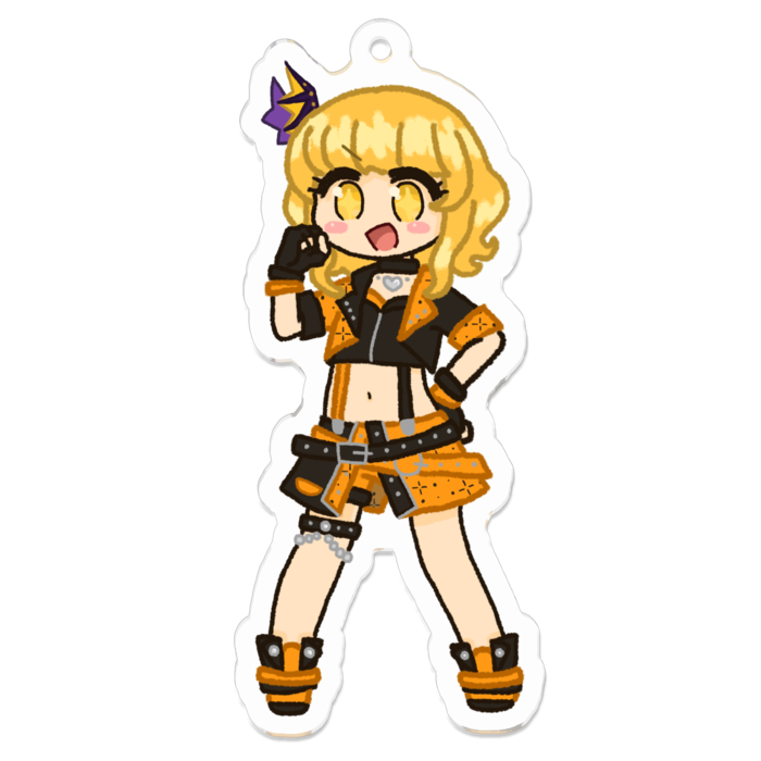 アクリルキーホルダー - 70 x 70 (mm)