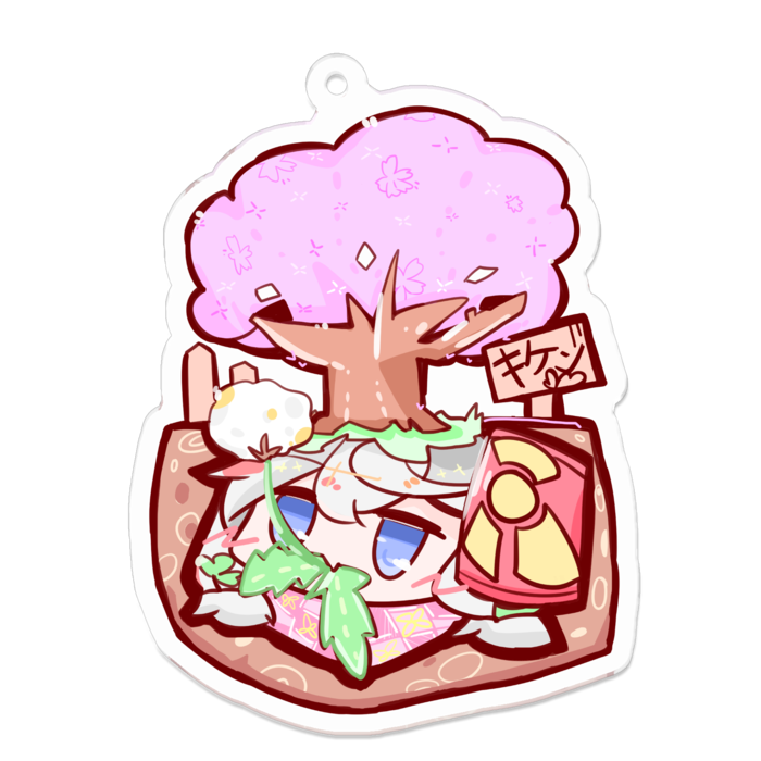 アクリルキーホルダー - 70 x 70 (mm)