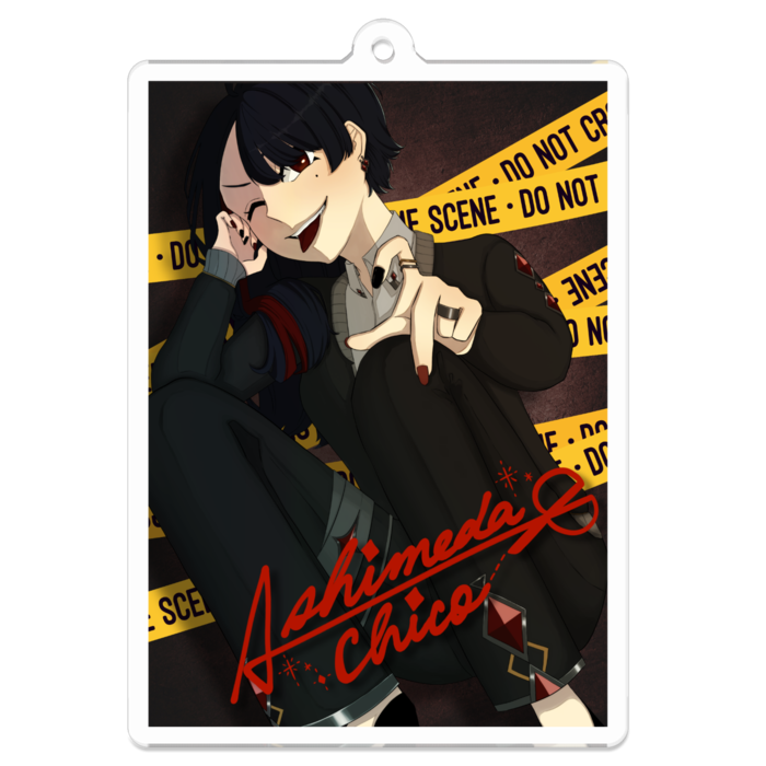 アクリルキーホルダー - 70 x 70 (mm)