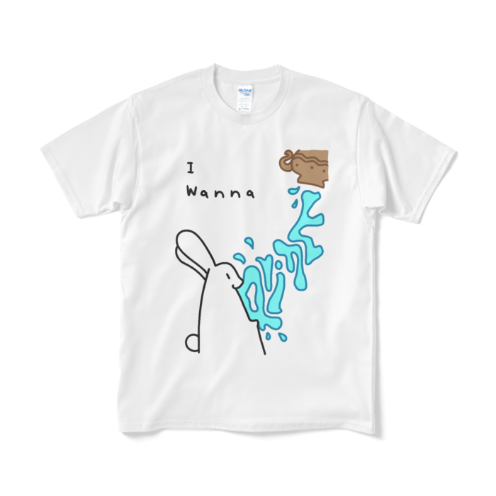 Tシャツ- M - ホワイト