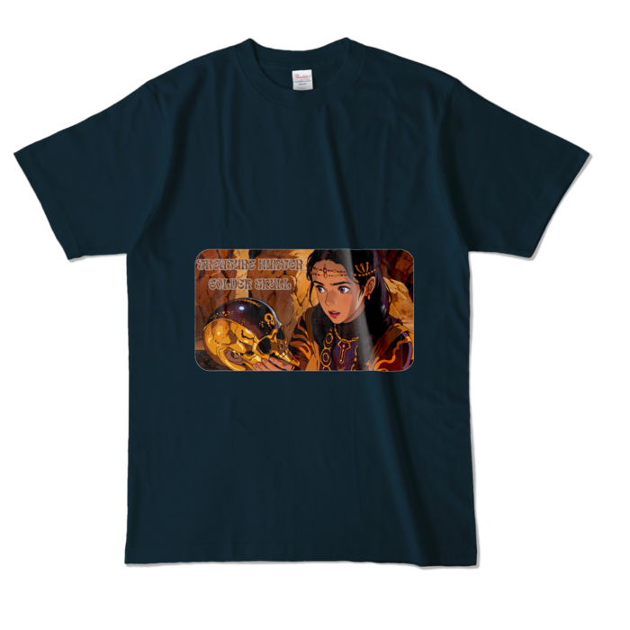 カラーTシャツ - L - ネイビー (濃色)
