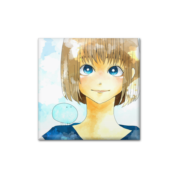 缶バッジ - 四角形40mm