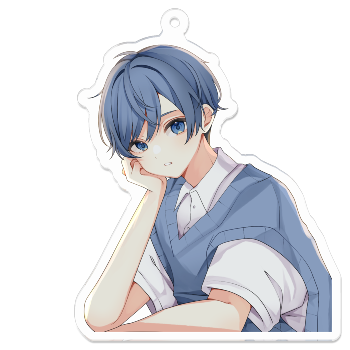 アクリルキーホルダー - 70 x 70 (mm)