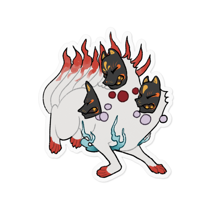 ステッカー - 100 x 100 (mm)