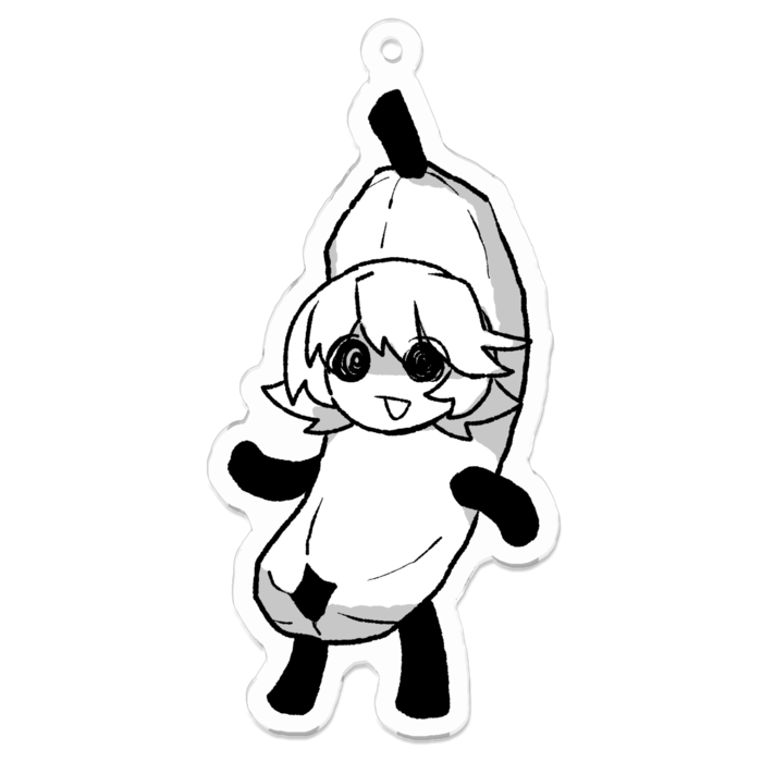 アクリルキーホルダー - 70 x 70 (mm)