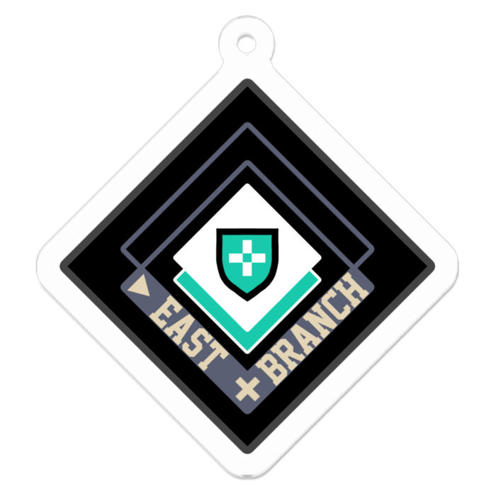 アクリルキーホルダー - 50 x 50 (mm)