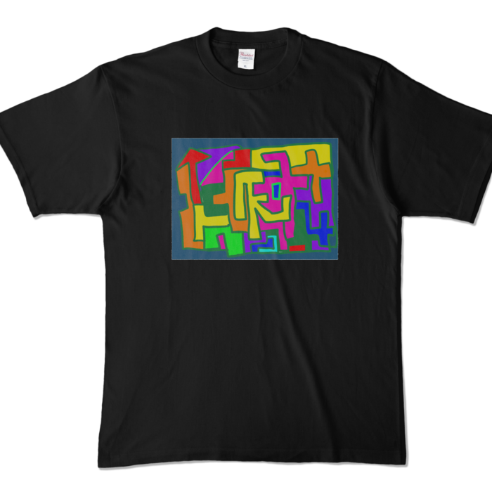 カラーTシャツ - XL - ブラック (濃色)