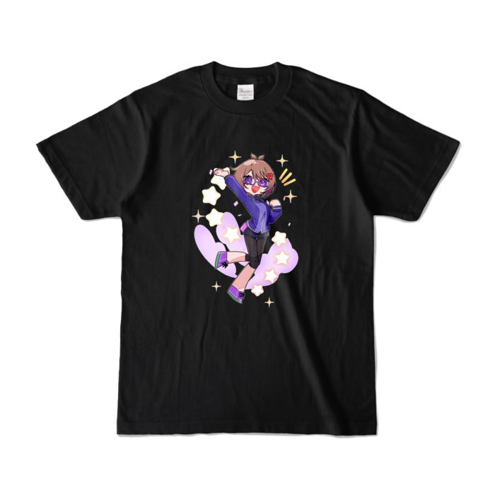 カラーTシャツ - S - ブラック (濃色)