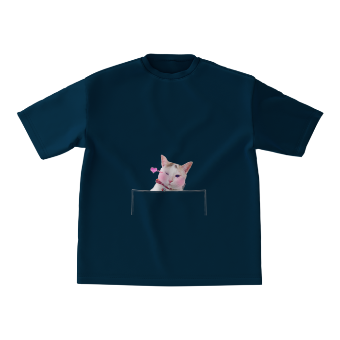 ビッグシルエットTシャツ - M - 両面