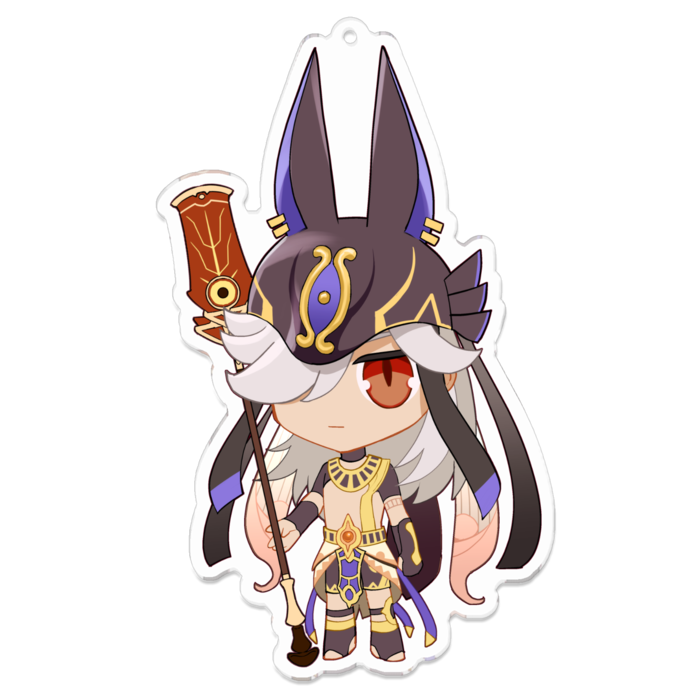 アクリルキーホルダー - 100 x 100 (mm)
