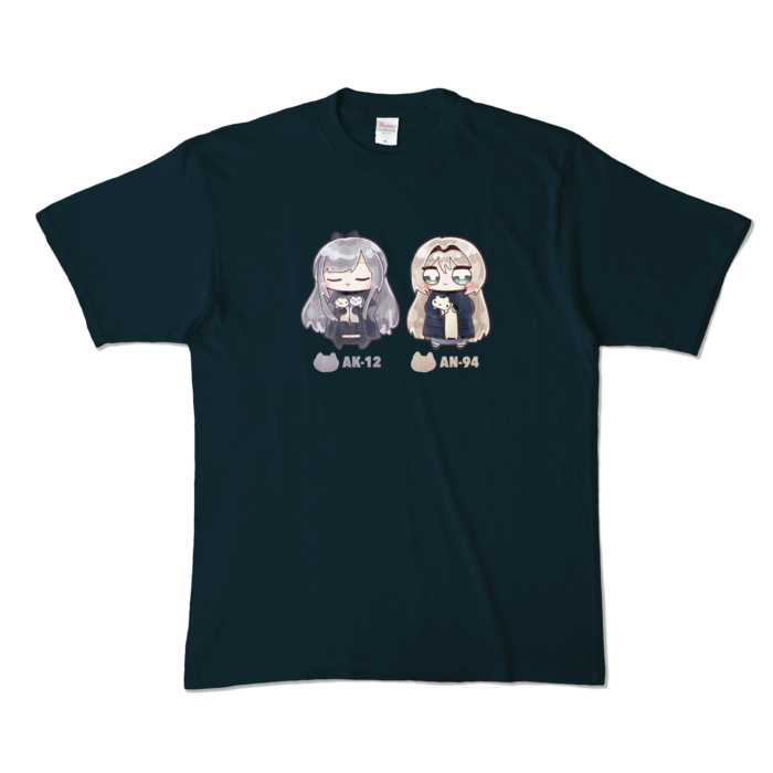 カラーTシャツ - XL - ネイビー