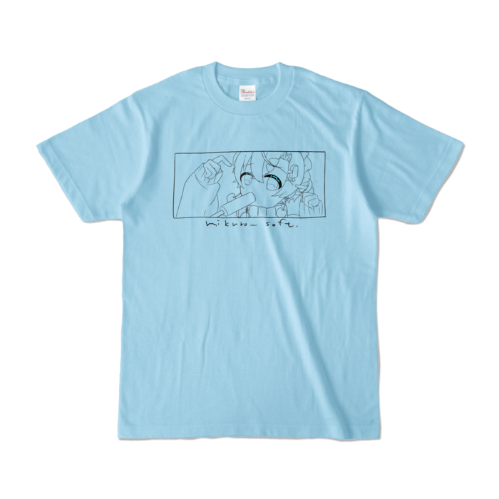 カラーTシャツ - S - らいとぶるー (淡色)